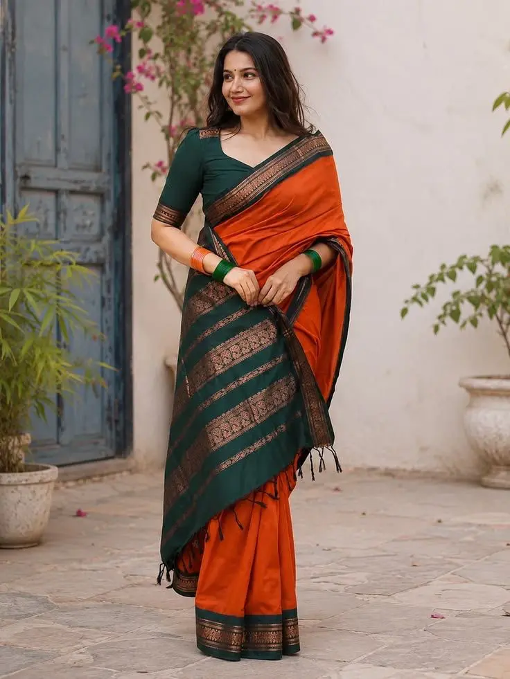 New Latest Wedding Saree 8